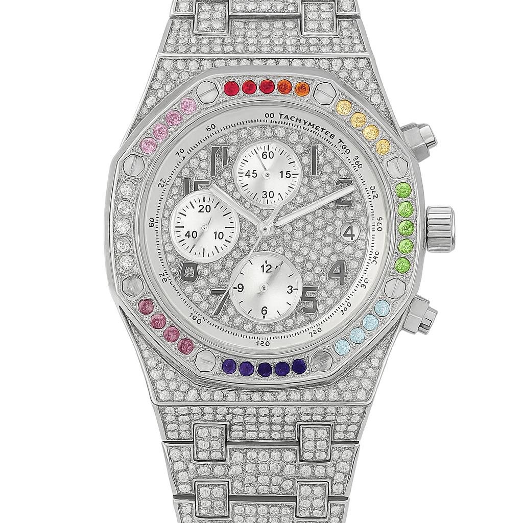 OROLOGIO " RAINBOW SILVER "