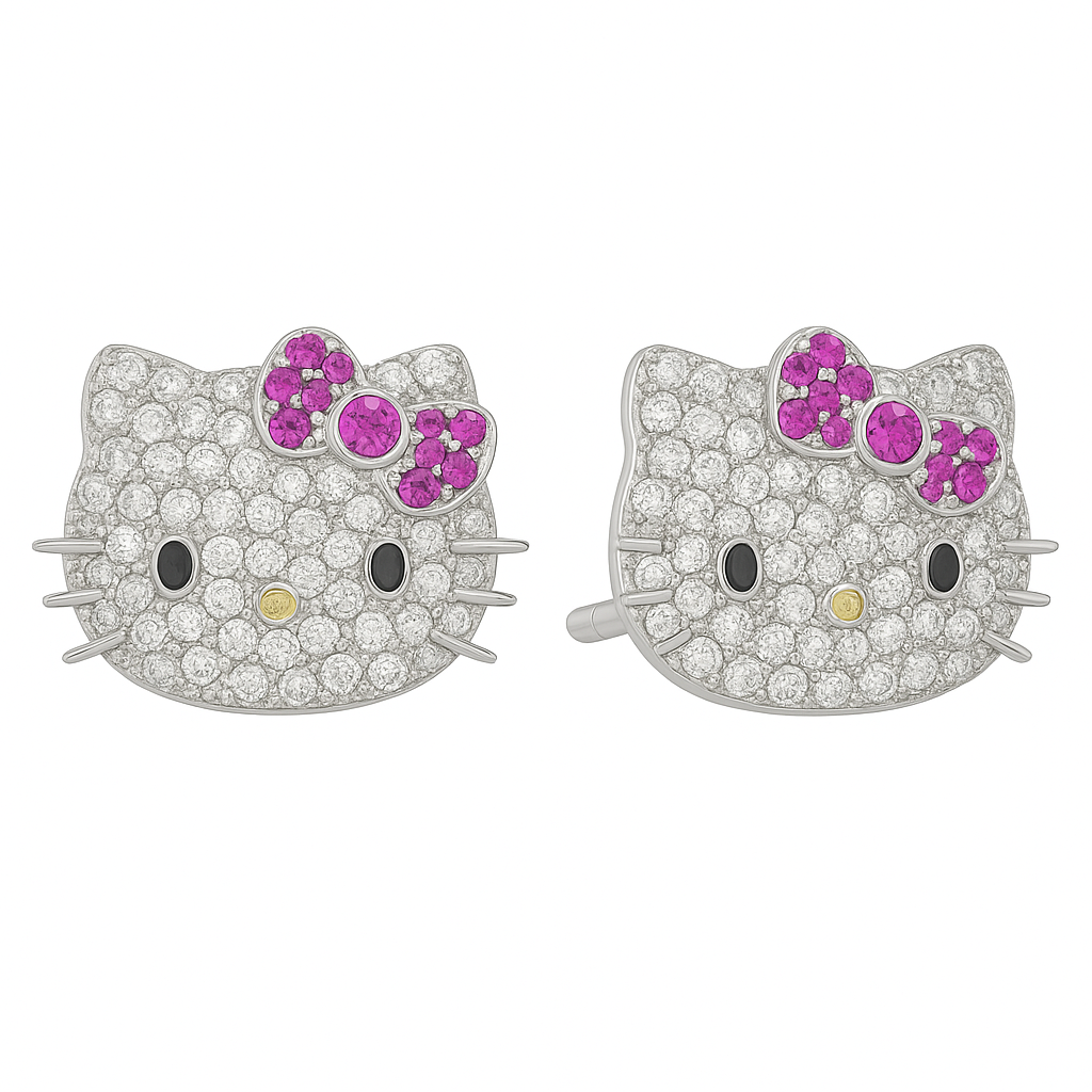 ORECCHINI "HELLO KITTY"