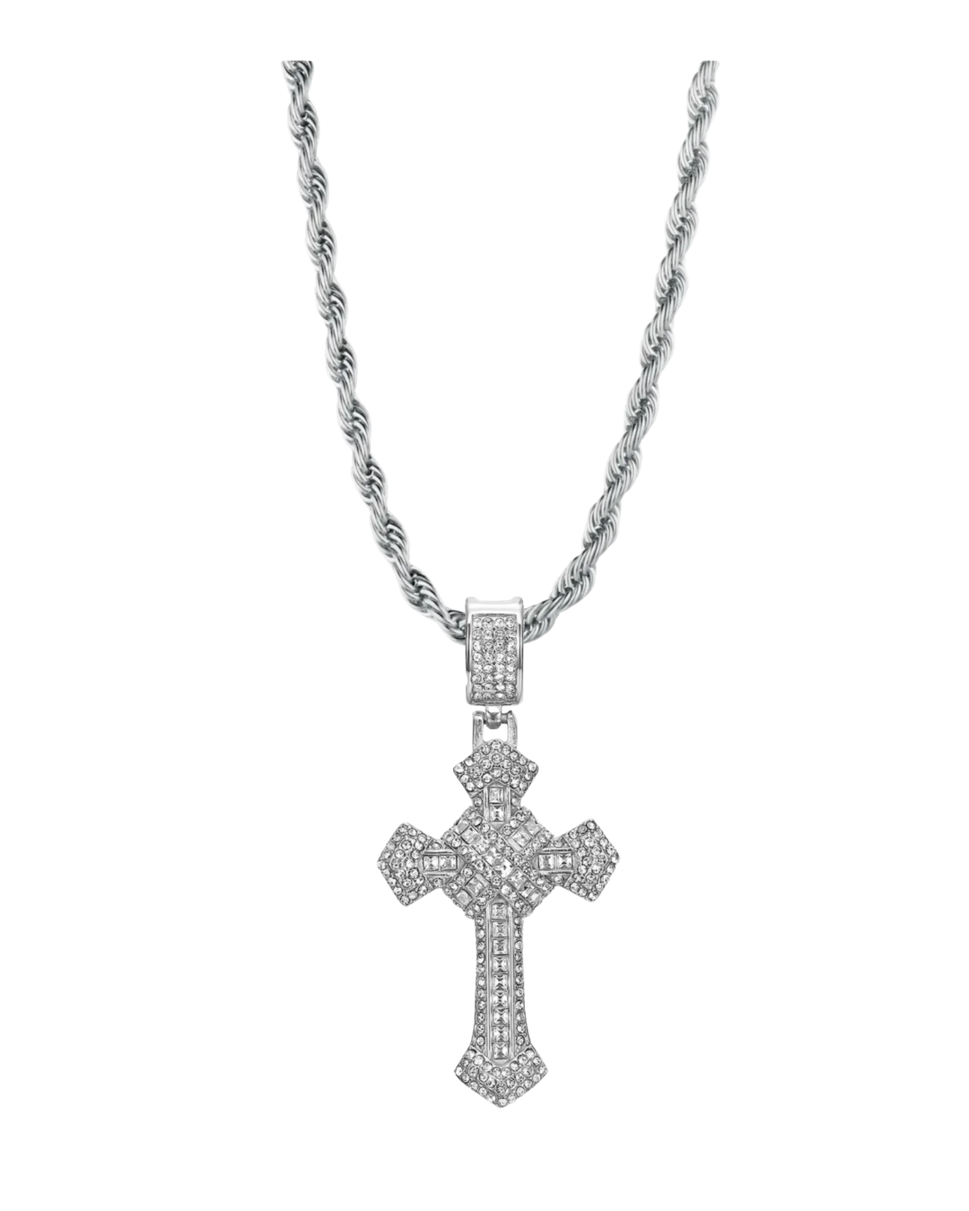 CROCE "GOLD ICE" ACCIAIO INOSSIDABILE