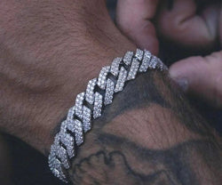 Bracciale “Cuban ICE Silver” 10mm Katerin