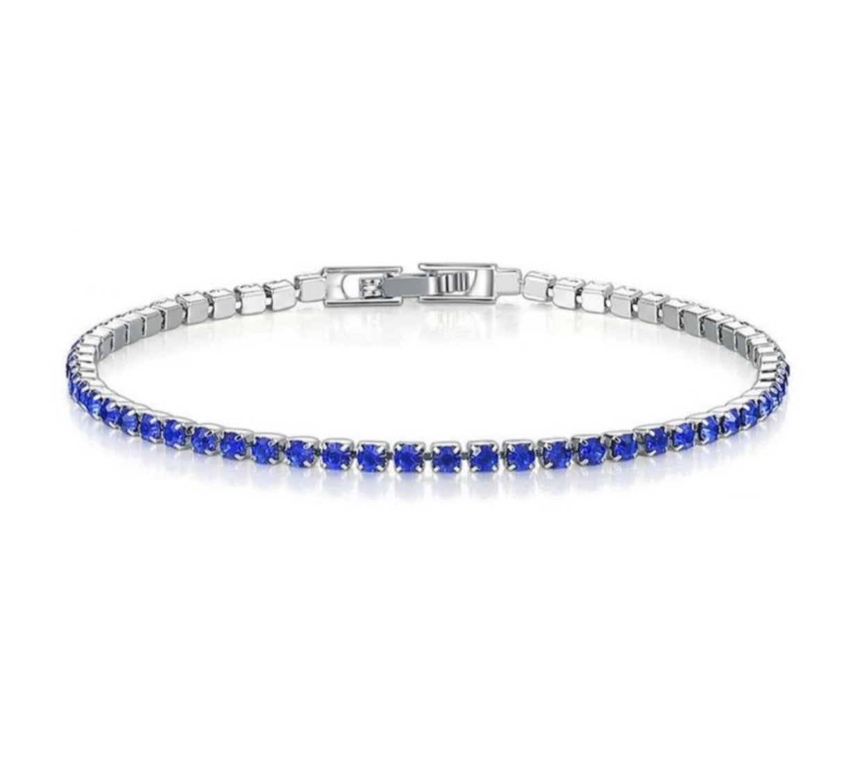 Bracciale “Tennis Blu KATERIN”