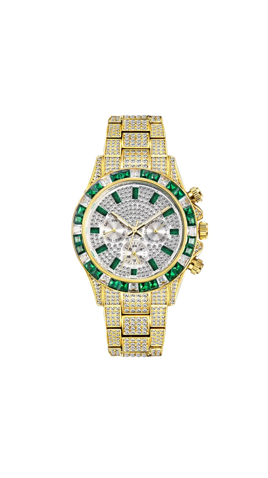 1. Orologio Katerin “Hawaii” Oro & Verde