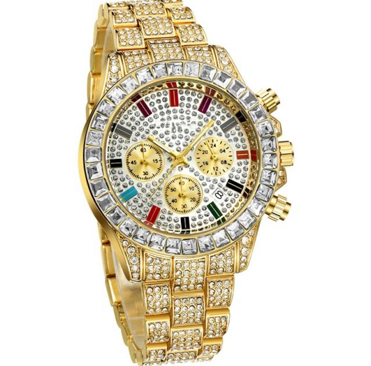 Orologio Katerin “ Rainbow Gold ICE”