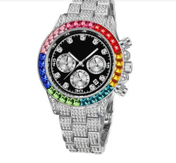 Orologio Katerin “Rainbow Silver&Nero”