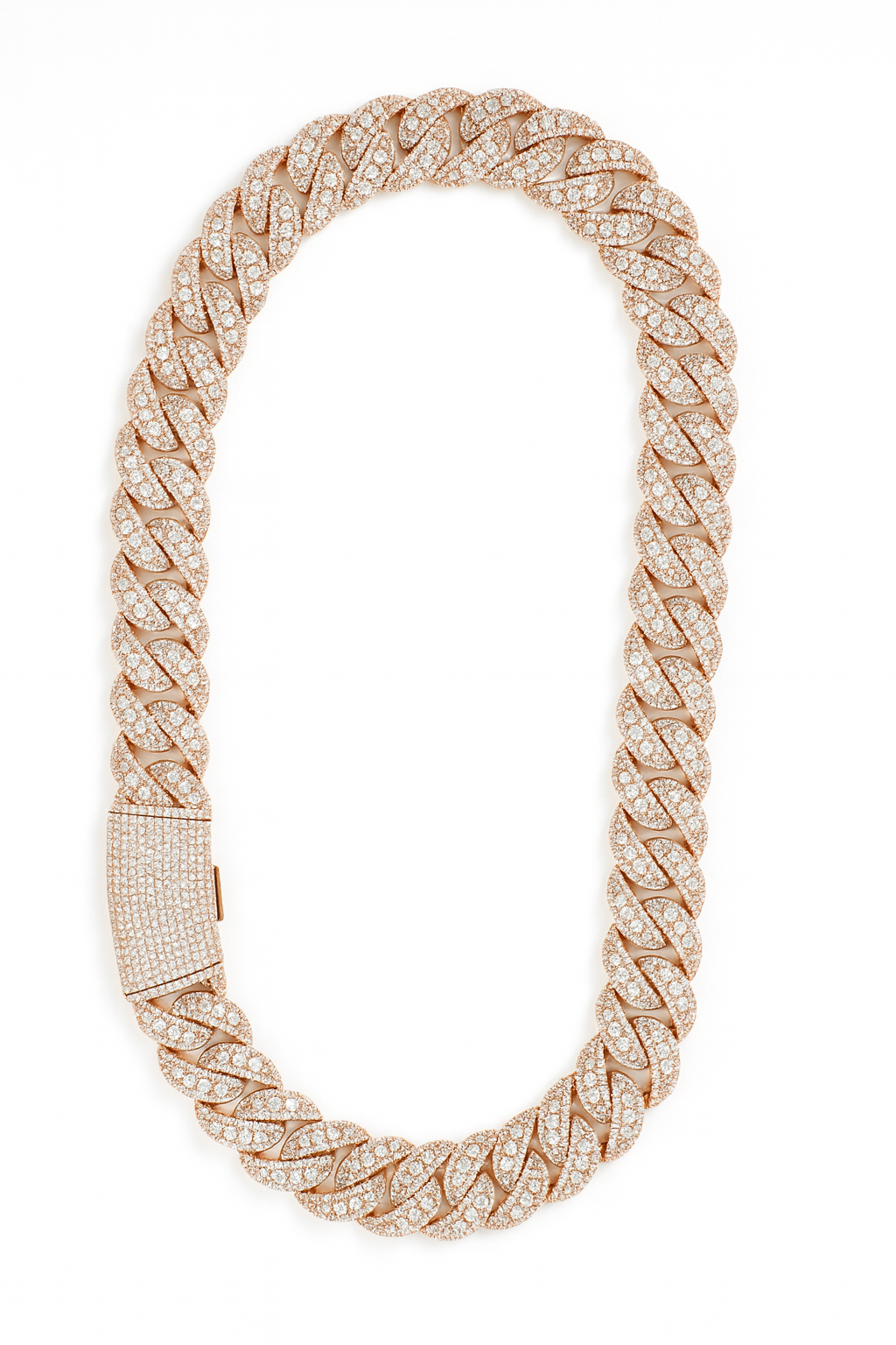 CUBAN CHAIN “ SAVAGE “ Gold Rose