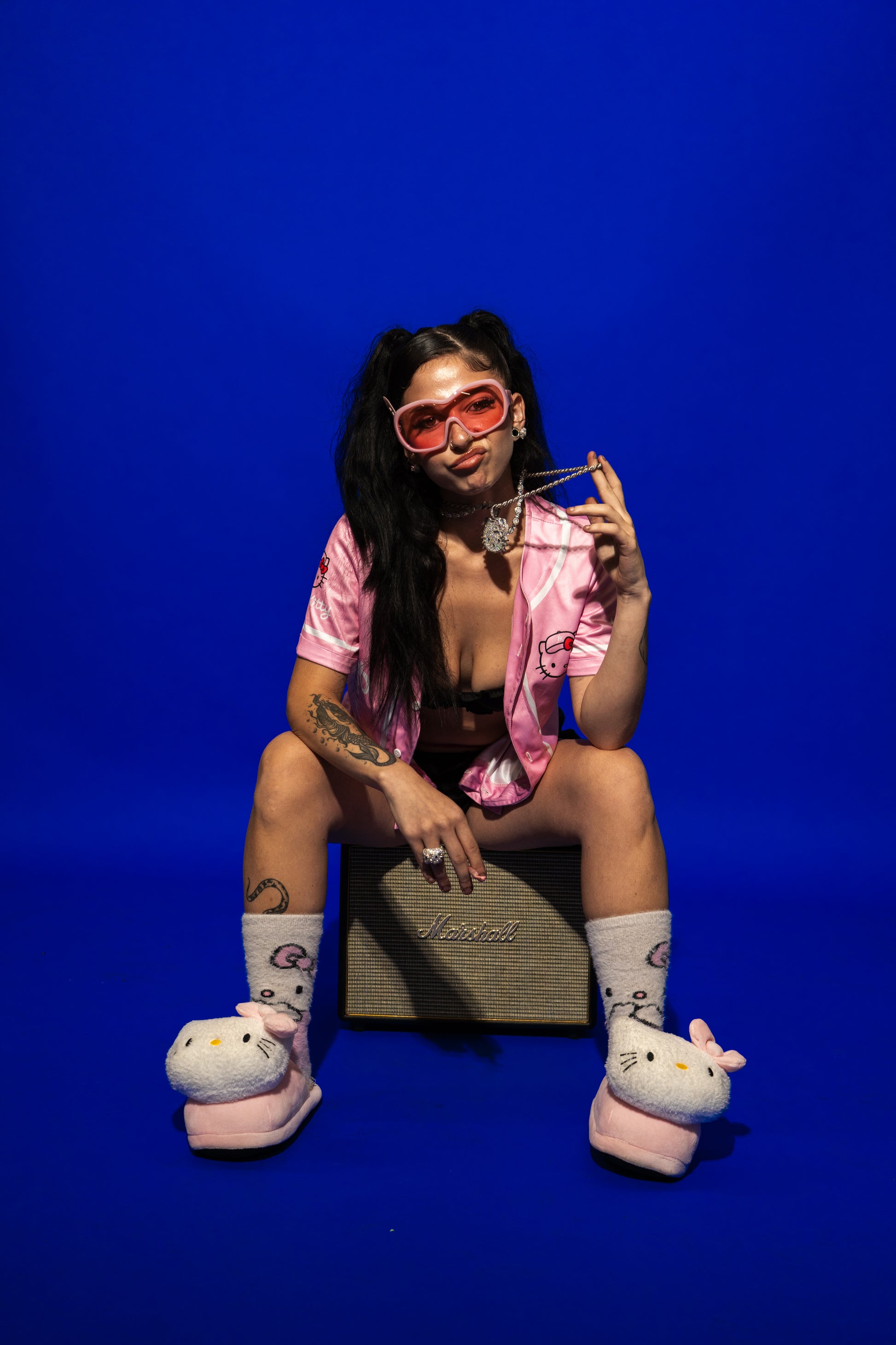 CUBAN CHAIN "HELLO KITTY"