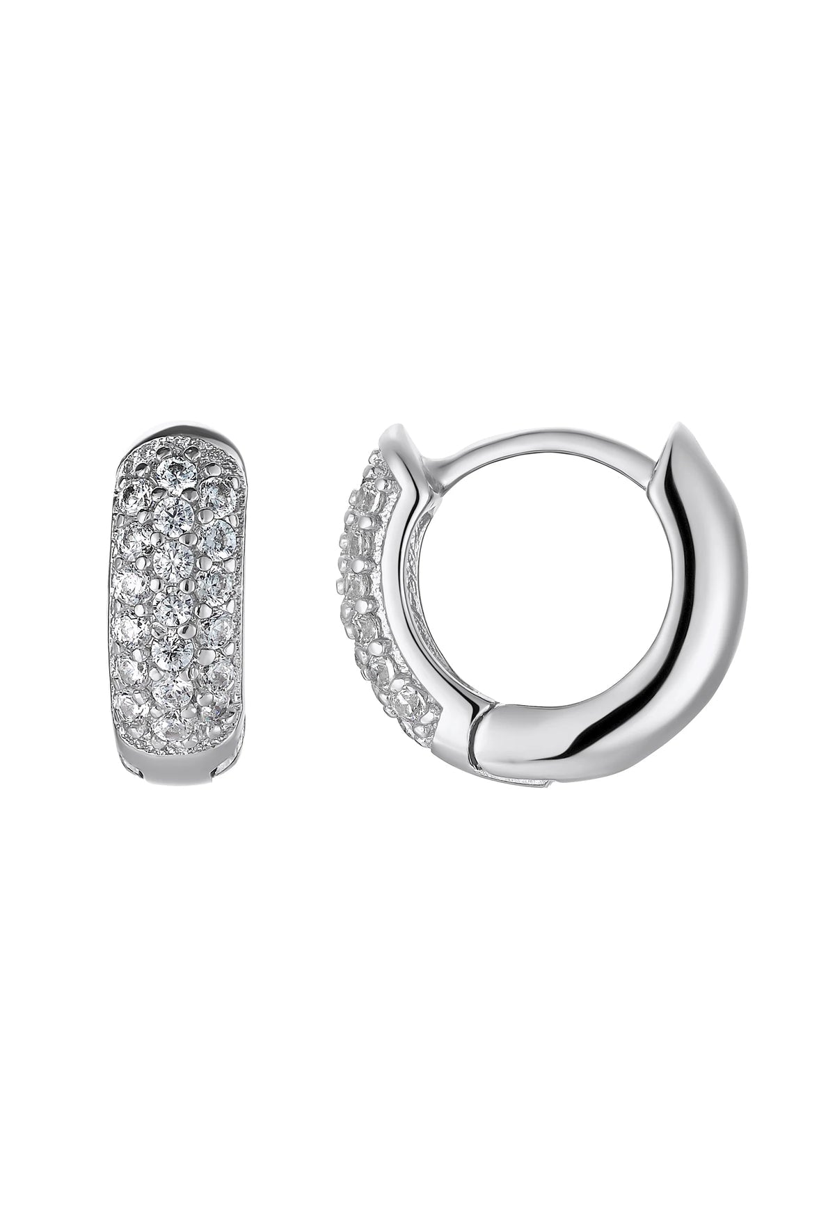 Orecchini “Big Pavè” Argento 925