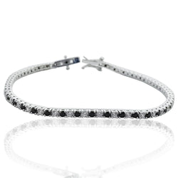 BRACCIALE TENNIS SILVER, ARGENTO 925