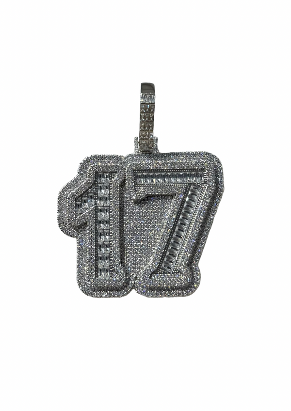 Ciondolo “17 XXXTENTACION” Silver