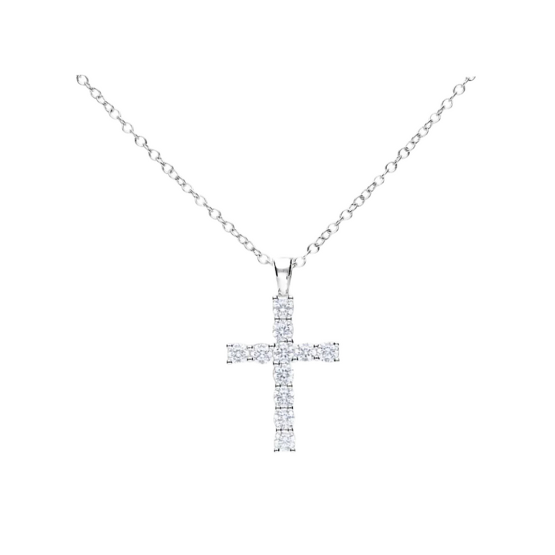 COLLANA "CROCE" SILVER