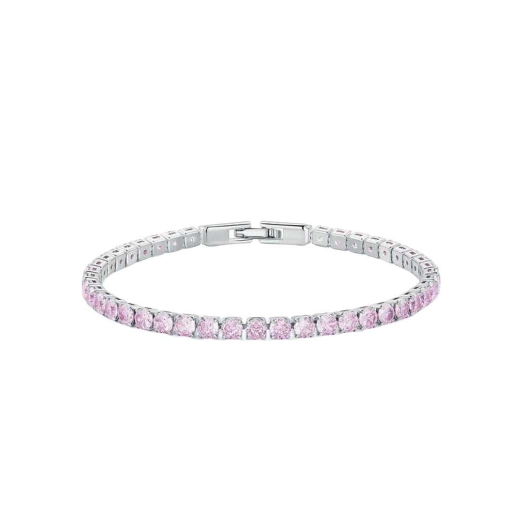 PULSERA TENIS "ROSA"