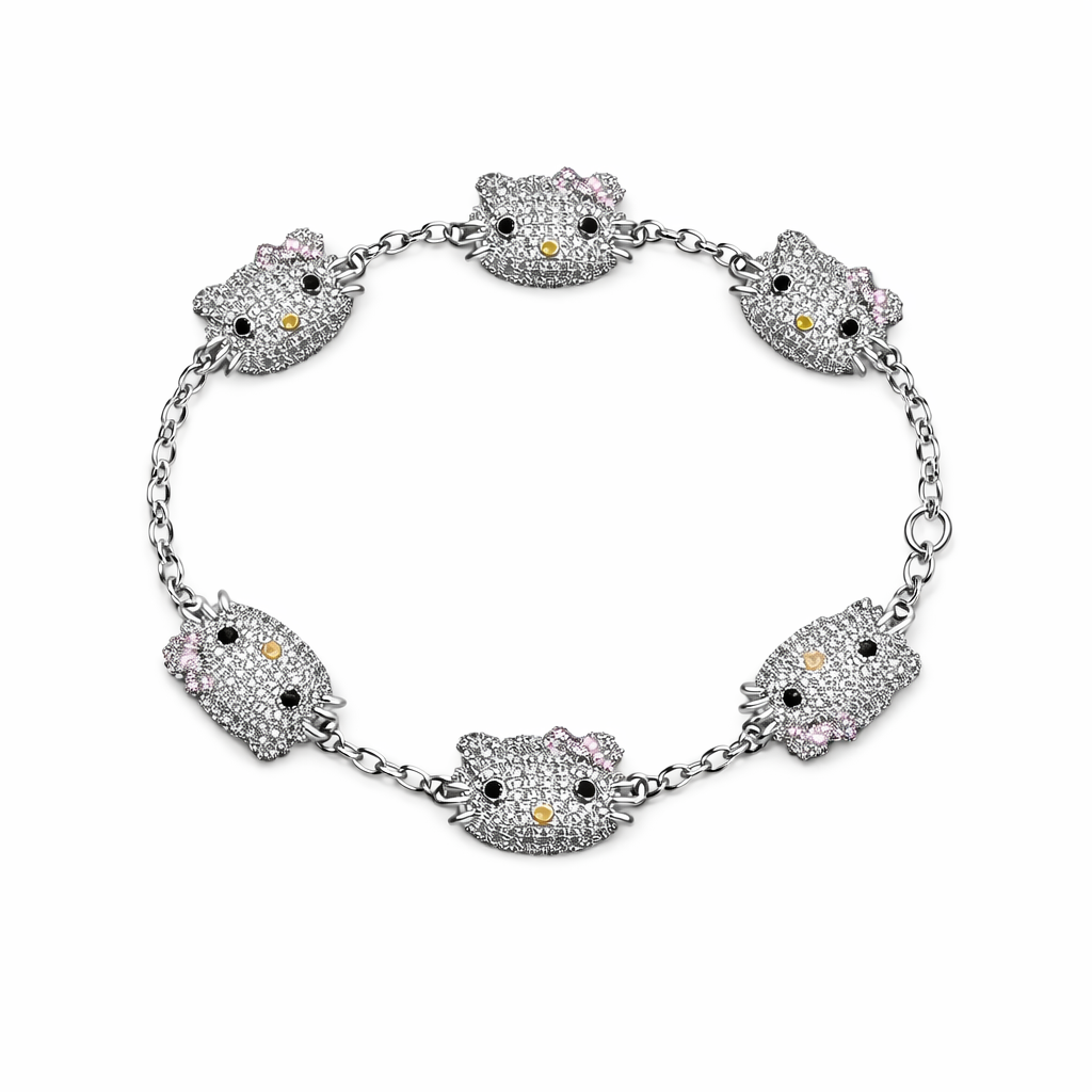 BRACCIALE LOGO "HELLO KITTY"