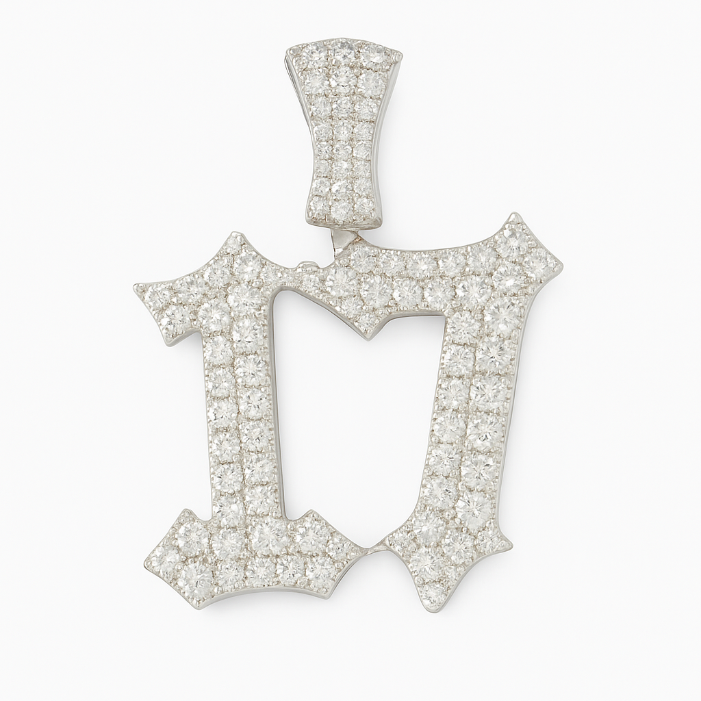 Ciondolo “17” color Silver