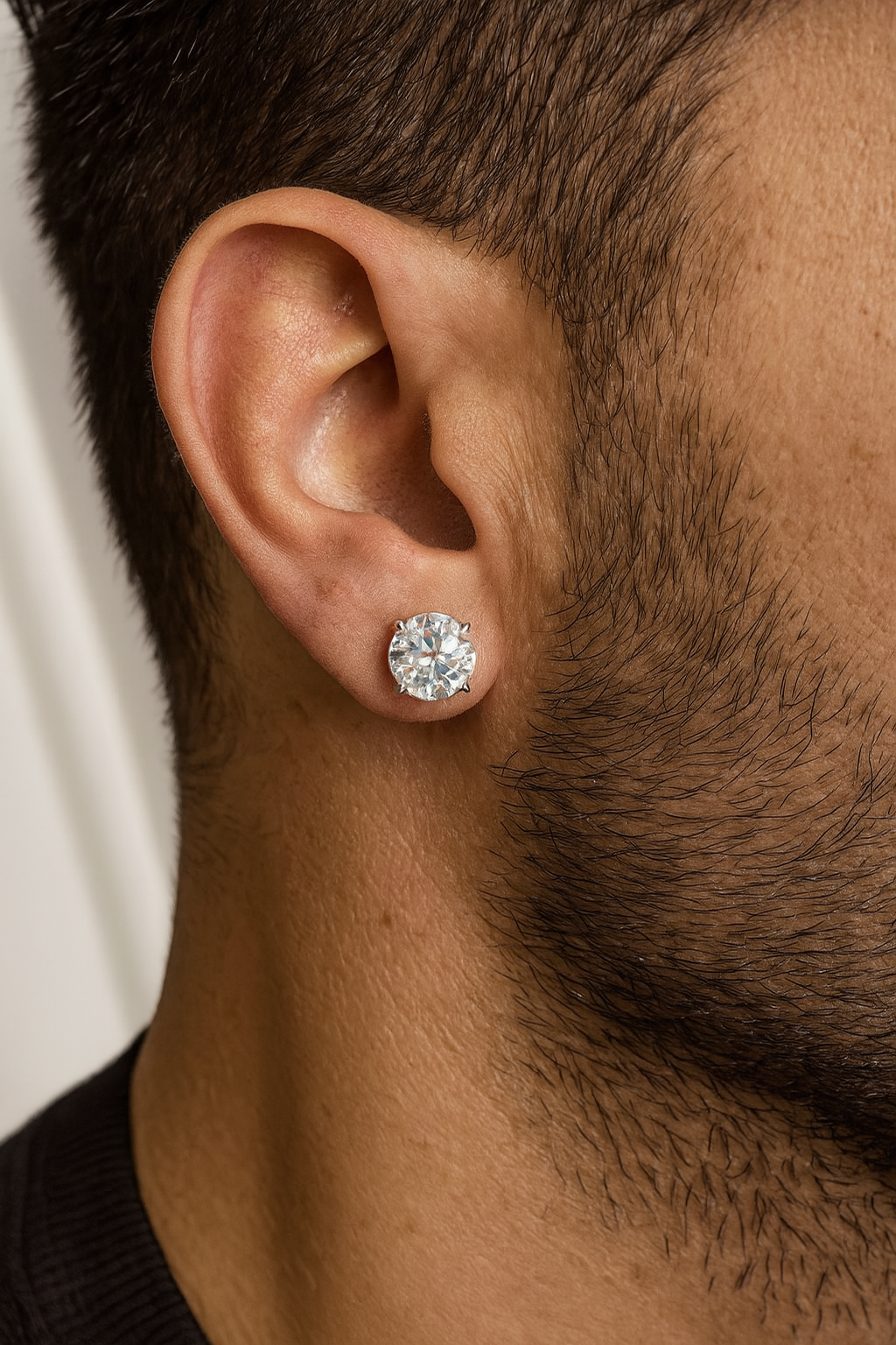 PENDIENTES “PUNTO DE LUZ” DE PLATA 925 10MM