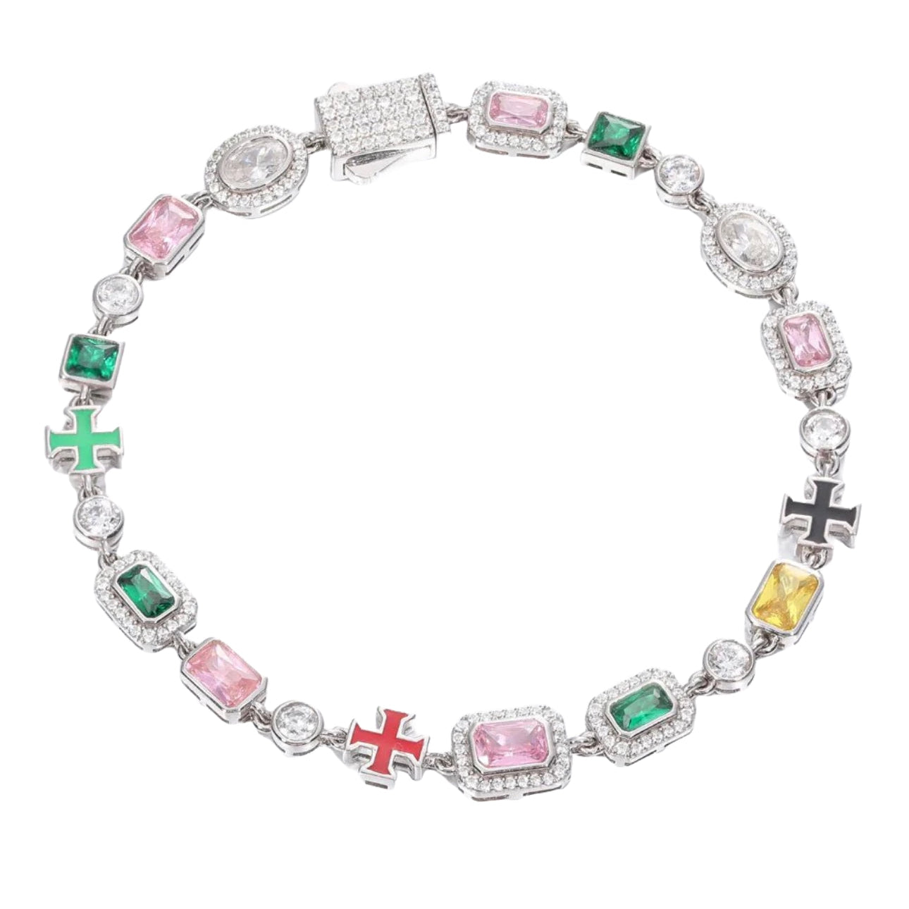 BRACCIALE "LOS ANGELES" ARGENTO 925