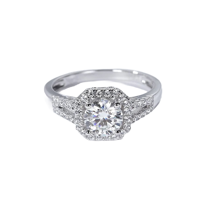 Anello Infinito - Silver925 - Moissanite