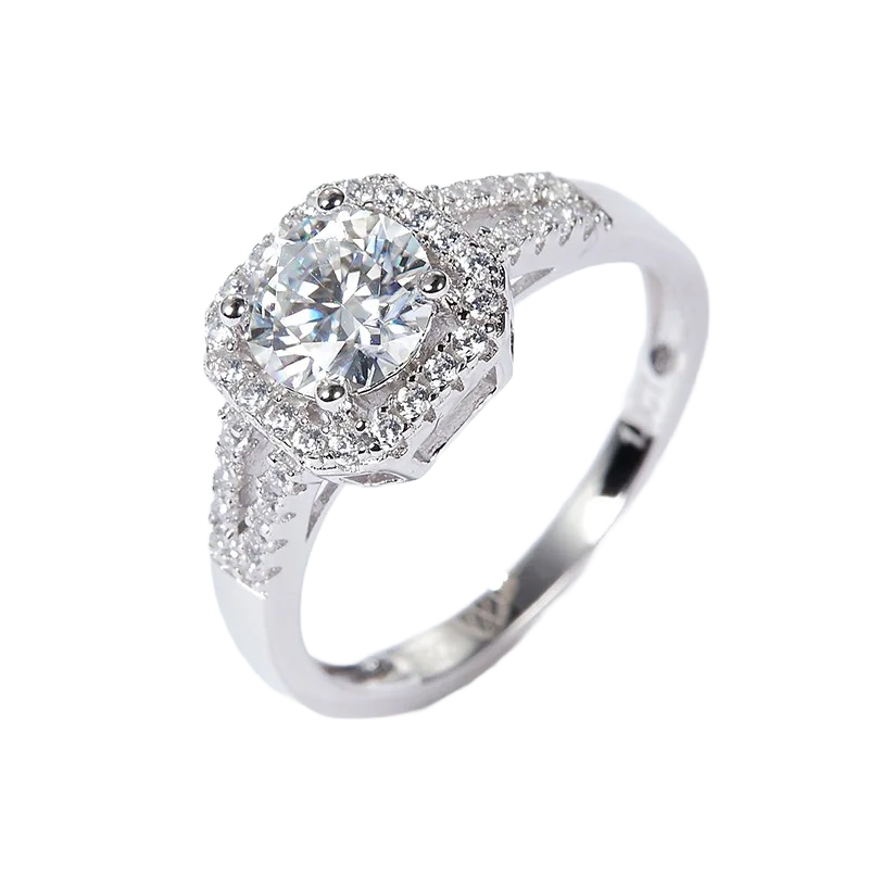 Anello Infinito - Silver925 - Moissanite