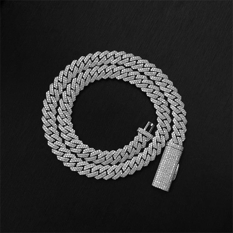 Cuban Chain "S925" Moissanite