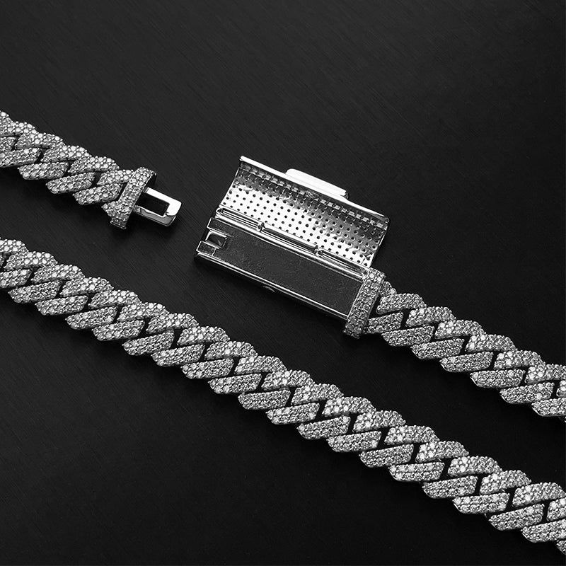 Cuban Chain "S925" Moissanite