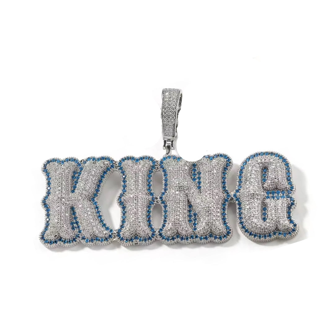 PENDENTE CUSTOM MODELLO "ICE BLUE"