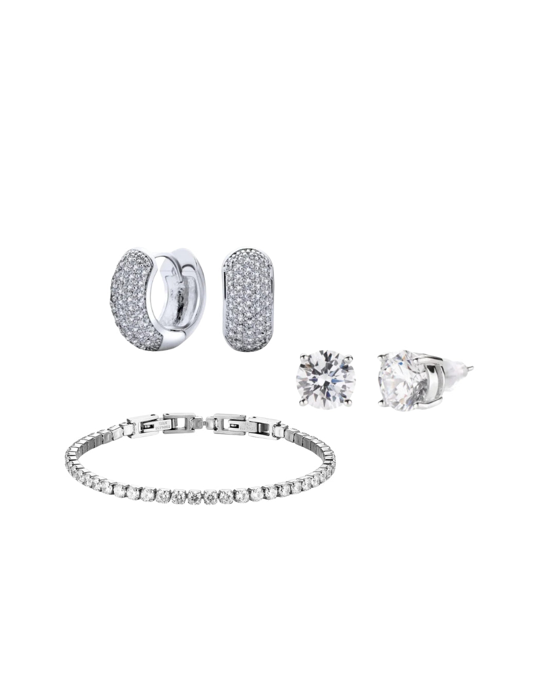 COMBO "ORECCHINI" ARGENTO 925